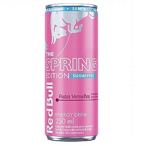 Energético Red Bull Frutas Vermelhas Edition Lata 250 ml