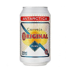 Cerveja Antarctica Original Pilsen Lata 350ml (Un.)