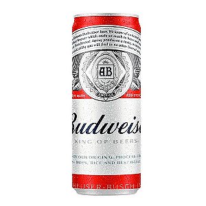 Cerveja Budweiser Lager Lata 350ml (Un.)