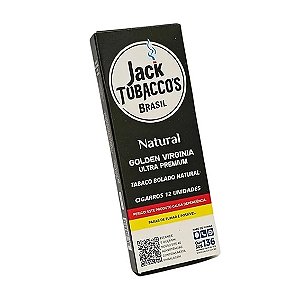 Cigarro Bolado Jack Tobacco´s Natural c/12