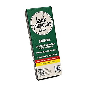 Cigarro Bolado Jack Tobacco´s Menta c/12