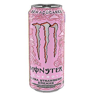 Energético Monster Ultra Strawberry Dreams Lata 473ml
