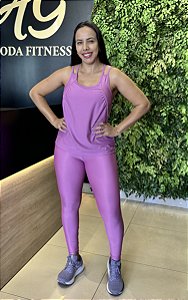 CONJUNTO FITNESS TRIO CALÇA FUCSIA