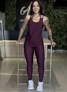 CONJUNTO FITNESS TRIO CALÇA RUBI