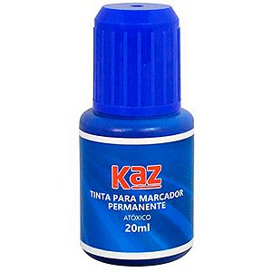 Tinta P/Marcador De Quadro Branco 20Ml Azul Kaz