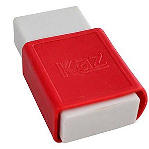 Borracha Plastica C/Capa Branca Kaz