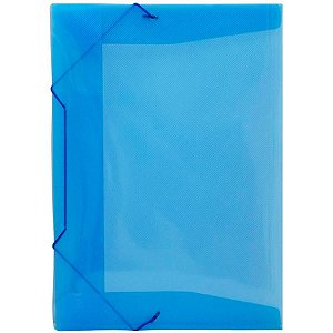 PASTA PLASTICA C/ELASTICO S/L OF AZUL ACP