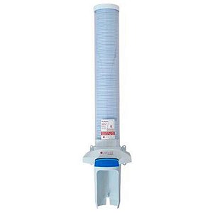 DISPENSER P/COPO AGUA POUP COPO BOTAO AZUL TRILHA