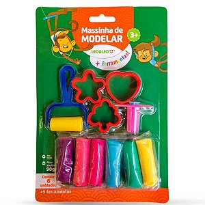 KIT MASSINHA DE MODELAR LEO E LEO