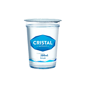 AGUA MINERAL CRISTAL 200ML COPO
