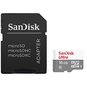 CARTAO DE MEMORIA 16GB SDSQUNS-16G-GN3MA SANDISK