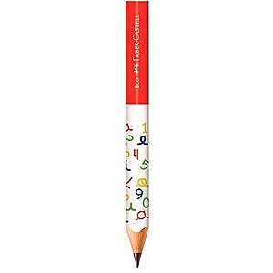 LAPIS GRAFITE PRETO JUMBO TRIANGULAR FABER CASTELL