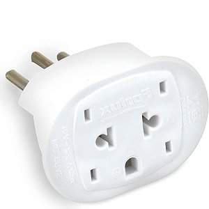 Adaptador Tomada 2P+T P/Nbr14136 Branco
