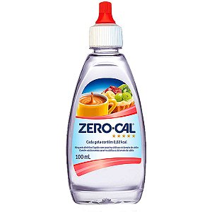 ADOCANTE LIQUIDO SACARINA 100ML ZERO CALL