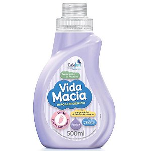 AMACIANTE ROUPA VIDA MACIA 500ML CASAKM