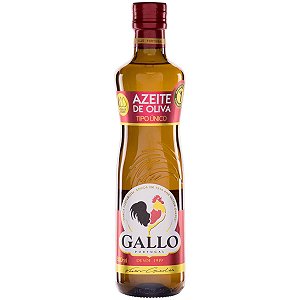 AZEITE PORTUGUES TRADICIONAL GALLO TIPO UNICO 500ML