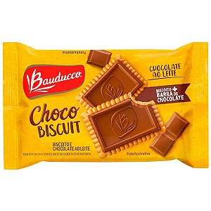 BISCOITO CHOCOBISCUIT AO LEITE 18G BAUDUCCO