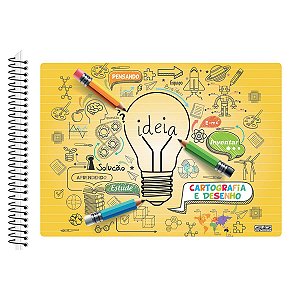 CADERNO DESENHO CF 48FLS