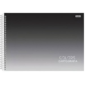 CADERNO DESENHO CD COLORS 60FLS