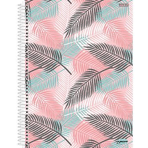 CADERNO 1/4 CD FEMININO 140X200 96FLS BOM D+