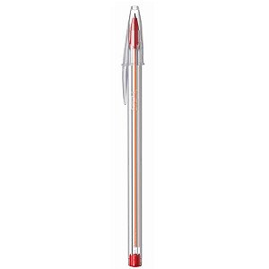 Caneta Esferografica 0.8Mm Fina Vermelha Bic