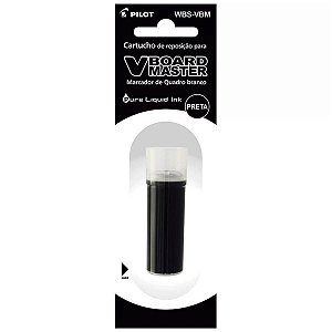 Refil Marcador P/Quadro Branco Wbs Vbm Preto Pilot
