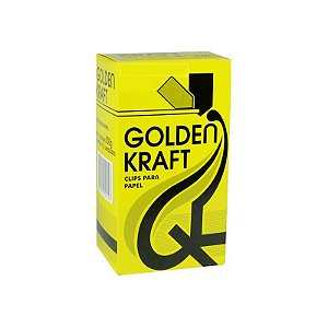 Clips Galvanizado 2 Caixa Grande C/880Un Golden Kraft