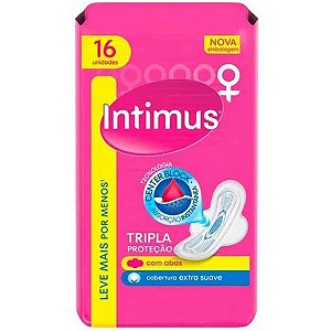 Absorvente 16Un C/Ab Extra Suave Intimus
