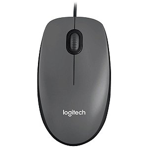 Mouse Com Fio Usb Preto M90 Logitech