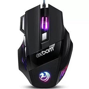 MOUSE COM FIO USB GAMER MS-G260 EXBOM