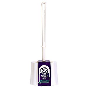 Escova Sanitaria C/Pote Branca Dielu