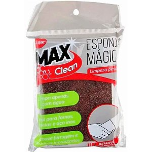 ESPONJA MAGICA PARA LIMPEZA PESADA MAX CLEAN