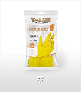 LUVA LATEX AMARELA TAM P TALGE