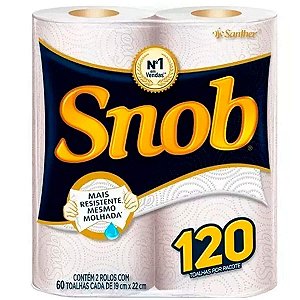 PAPEL TOALHA COZINHA  C/2 SNOB