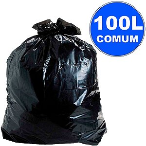 SACO P/LIXO 100L PRETO C/100 P5 GUEDES
