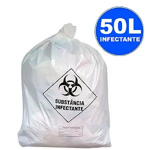 Saco P/Lixo Infec 50L C/100 Embalac