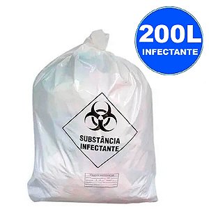SACO P/LIXO INFEC 200L C/100 EMBALAC