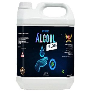 ALCOOL EM GEL 70% 5L NEW AGE