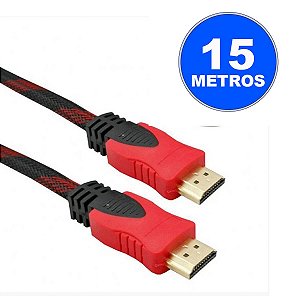 Cabo Hdmi 15 Metros Versao 1.4 Com Malha E Filtro