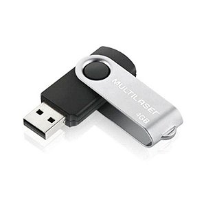 Pen Drive 4Gb Usb Twist Multilaser