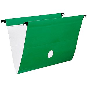 Pasta Suspensa Delloplus Plastificada C/ Grampo Verde 0099 Dello
