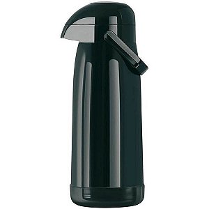 GARRAFA TERMICA PRESSAO 1,8L PRETA