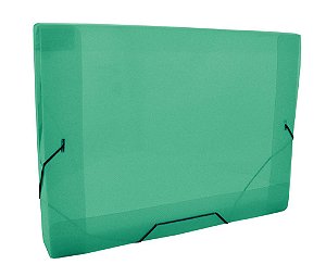 Pasta Aba Elastica 30mm P.P Oficio Verde