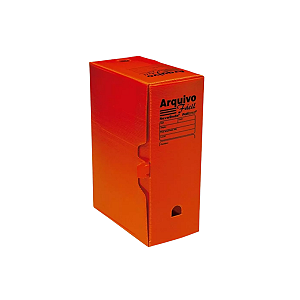 ARQUIVO PRATIC VERMELHO SEM PASTAS GOLDEN KRAFT