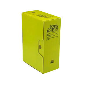 ARQUIVO PRATIC AMARELO SEM PASTAS GOLDEN KRAFT