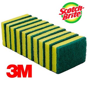 Esponja Dupla Face C/10 Scoth Brite 3M