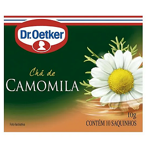 CHA CAMOMILA 10G C/10 DR OETKER
