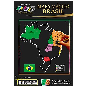 MAPA DO BRASIL MAGICO OFF PAPER