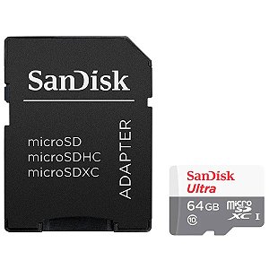 CARTAO DE MEMORIA 64GB SDSQUNR-064G-GN3MA SANDISK