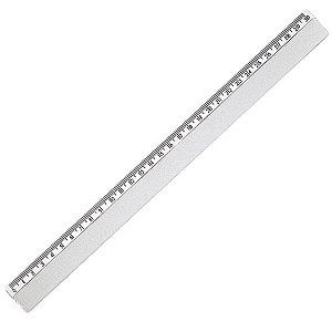 Regua 30Cm Plastica (Mole) Waleu